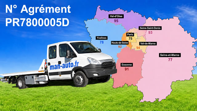 Épaviste et centre VHU agréé en Île-de-France