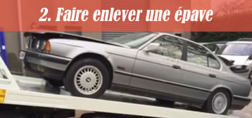 faire enlever une epave